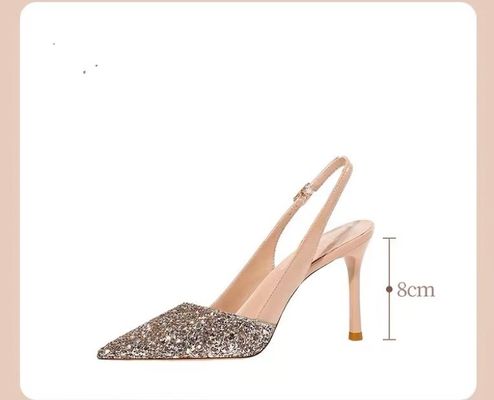 quality Silvery Most Comfortable Women'S Dress Shoes For Wedding factory